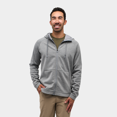 NOMATIC Flowstate Full-Zip Hoodie, performance travel apparel