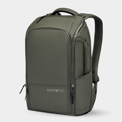 NOMATIC Backpack 14L in olive, product view